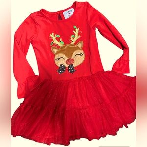 BOGO Nwot counting daisies
Christmas tulle Rudolph dress